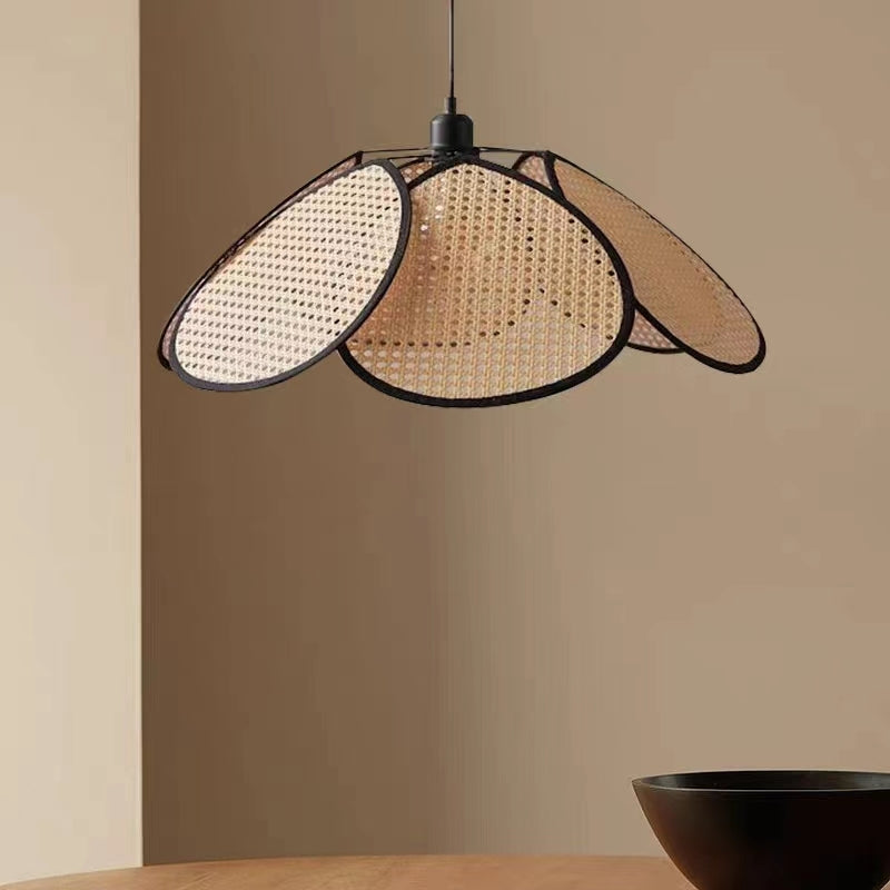 Żyrandol w stylu vintage 1xE27, stodoła, średnica 80cm, drewno i metal, brązowe żyrandole w stylu vintage domyślny tytuł Alessandro Design