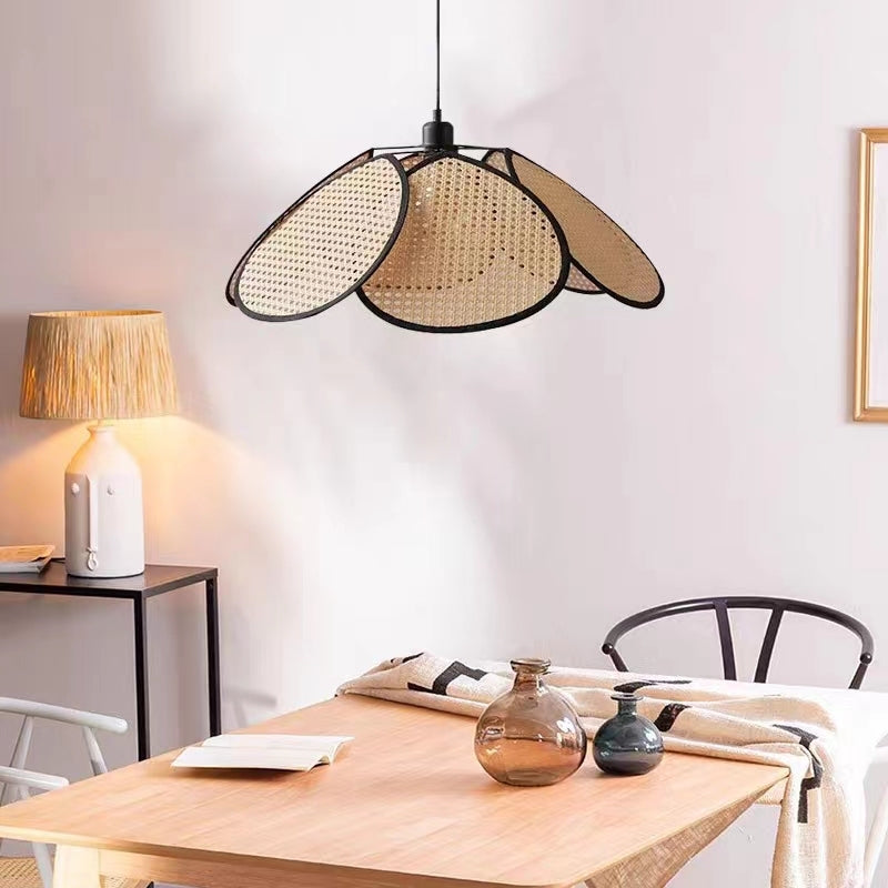 Żyrandol w stylu vintage 1xE27, stodoła, średnica 80cm, drewno i metal, brązowe żyrandole w stylu vintage domyślny tytuł Alessandro Design