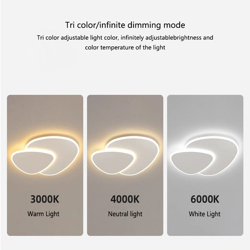 Żyrandol LED z pilotem FUTURA LUMINA 66W, owalny, światło zimne/ciepłe/neutralne, możliwość przyciemniania, biały Żyrandol LED z pilotem Domyślny tytuł Alessandro Design