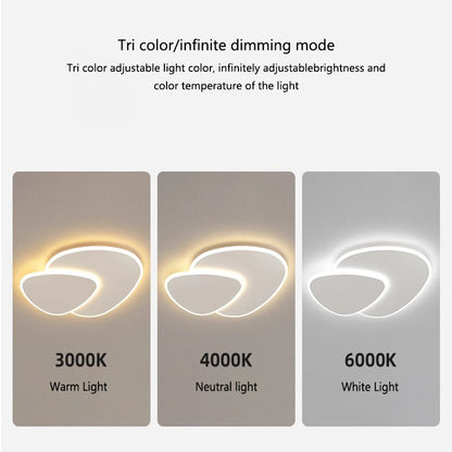 Żyrandol LED z pilotem FUTURA LUMINA 66W, owalny, światło zimne/ciepłe/neutralne, możliwość przyciemniania, biały Żyrandol LED z pilotem Domyślny tytuł Alessandro Design