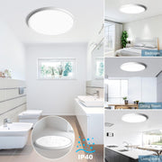 Lampa sufitowa LED SOLIS 27cm 20W Zimne światło, białe lampy sufitowe LED Domyślny tytuł Alessandro Design