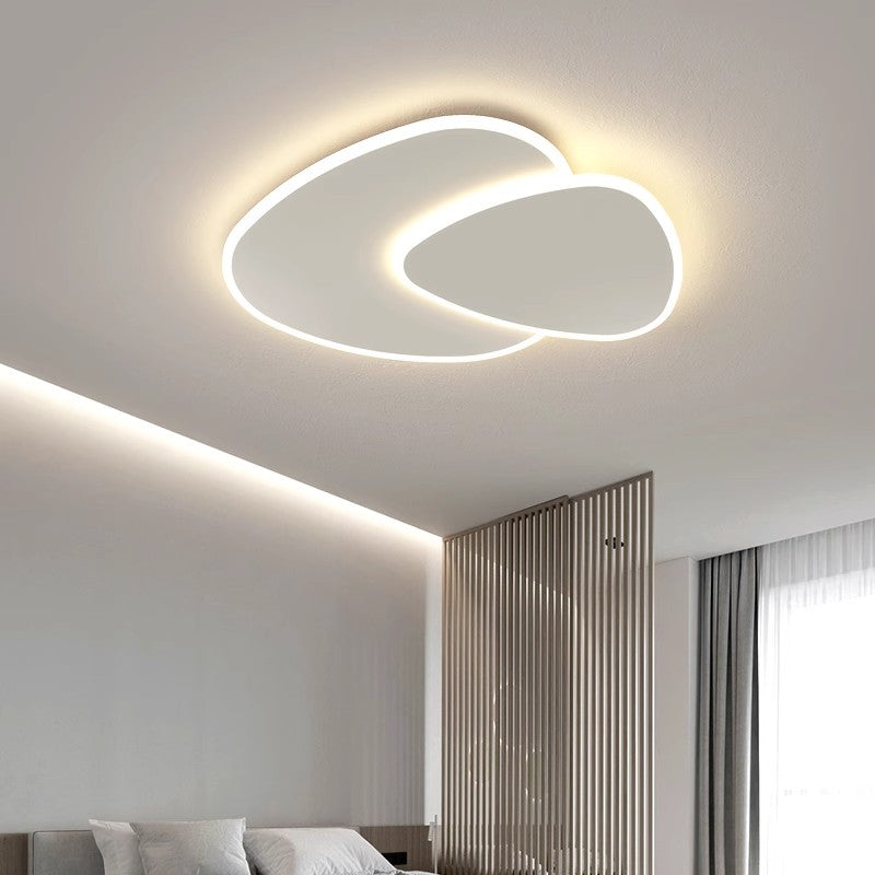 Żyrandol LED z pilotem FUTURA LUMINA 66W, owalny, światło zimne/ciepłe/neutralne, możliwość przyciemniania, biały Żyrandol LED z pilotem Domyślny tytuł Alessandro Design
