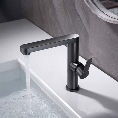 Bateria zlewozmywakowa, mosiądz sanitarny, czarny, 9107H Baterie kuchenne Domyślny tytuł Alessandro Design