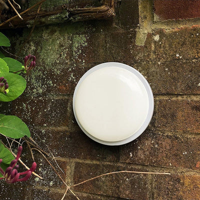 Kinkiet zewnętrzny LED AX310/162WH, ciepłe światło 3000K, średnica 16,2cm, IP65, biały