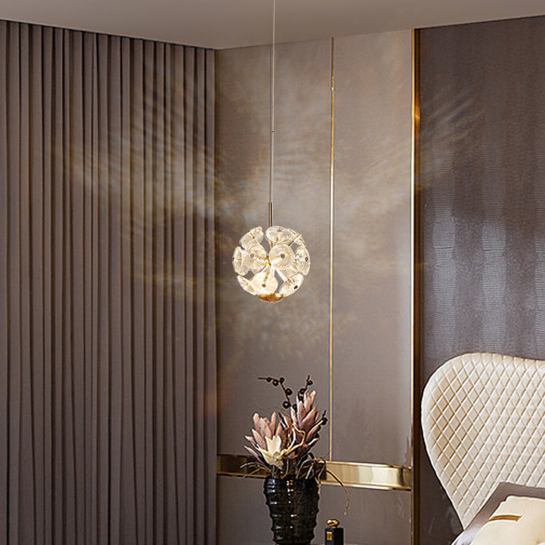 Żyrandol kryształowy LED KILKENNY Culmino, 144W, światło neutralne, średnica 60cm, złote nowoczesne żyrandole Domyślny tytuł Alessandro Design