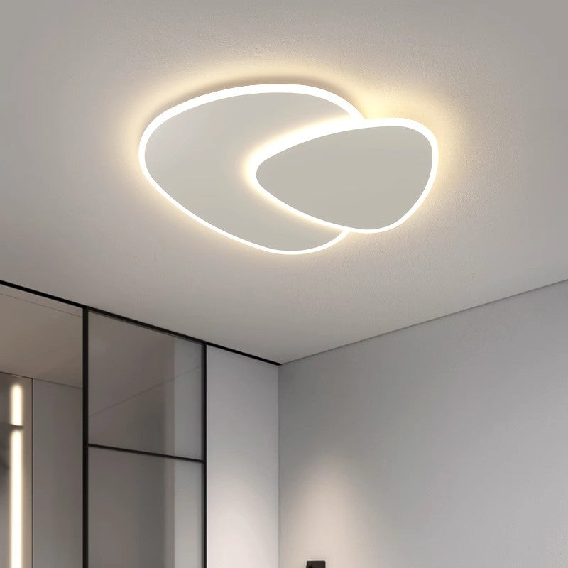 Żyrandol LED z pilotem FUTURA LUMINA 66W, owalny, światło zimne/ciepłe/neutralne, możliwość przyciemniania, biały Żyrandol LED z pilotem Domyślny tytuł Alessandro Design