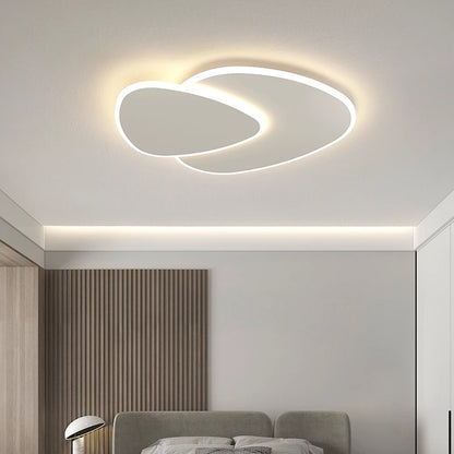 Żyrandol LED z pilotem FUTURA LUMINA 66W, owalny, światło zimne/ciepłe/neutralne, możliwość przyciemniania, biały Żyrandol LED z pilotem Domyślny tytuł Alessandro Design