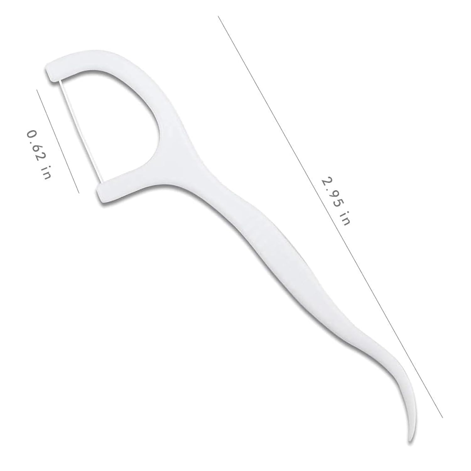 Zestaw 100 wykałaczek z nicią dentystyczną Personal Care Domyślny tytuł Alessandro Design