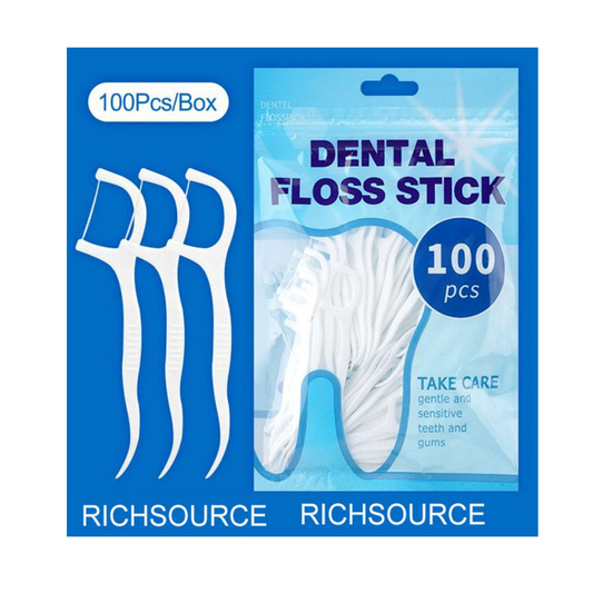 Zestaw 100 wykałaczek z nicią dentystyczną Personal Care Domyślny tytuł Alessandro Design