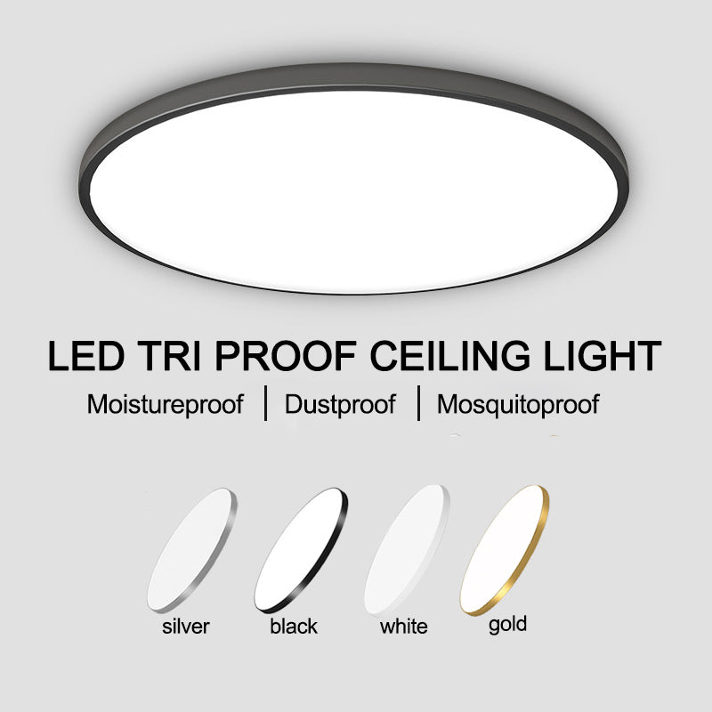 Lampa sufitowa LED SOLIS 27cm 20W Zimne światło, czarne lampy sufitowe LED Domyślny tytuł Alessandro Design