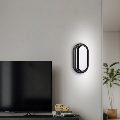 Kinkiet zewnętrzny LED AX322/214BK, ciepłe światło 3000 K, IP65, czarny kinkiet zewnętrzny tytuł domyślny Alessandro Design
