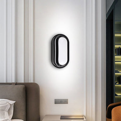Kinkiet zewnętrzny LED AX322/214BK, ciepłe światło 3000K, IP65, czarny