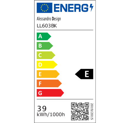 Żyrandol kryształowy LED ARIELLA 39W, kwadratowy, światło zimne/ciepłe/neutralne, czarne żyrandole LED Domyślny tytuł Alessandro Design