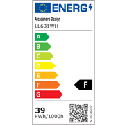 Żyrandol LED GUARELLA, 39W, światło zimne/ciepłe/neutralne, biały