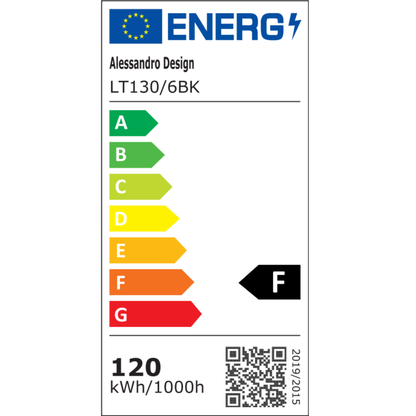 Żyrandol LED z pilotem ELLA 120W, 6 kwadratów, światło zimne/ciepłe/neutralne, możliwość przyciemniania, czarne, metalowe i akrylowe Żyrandole LED z pilotem Domyślny tytuł Alessandro Design