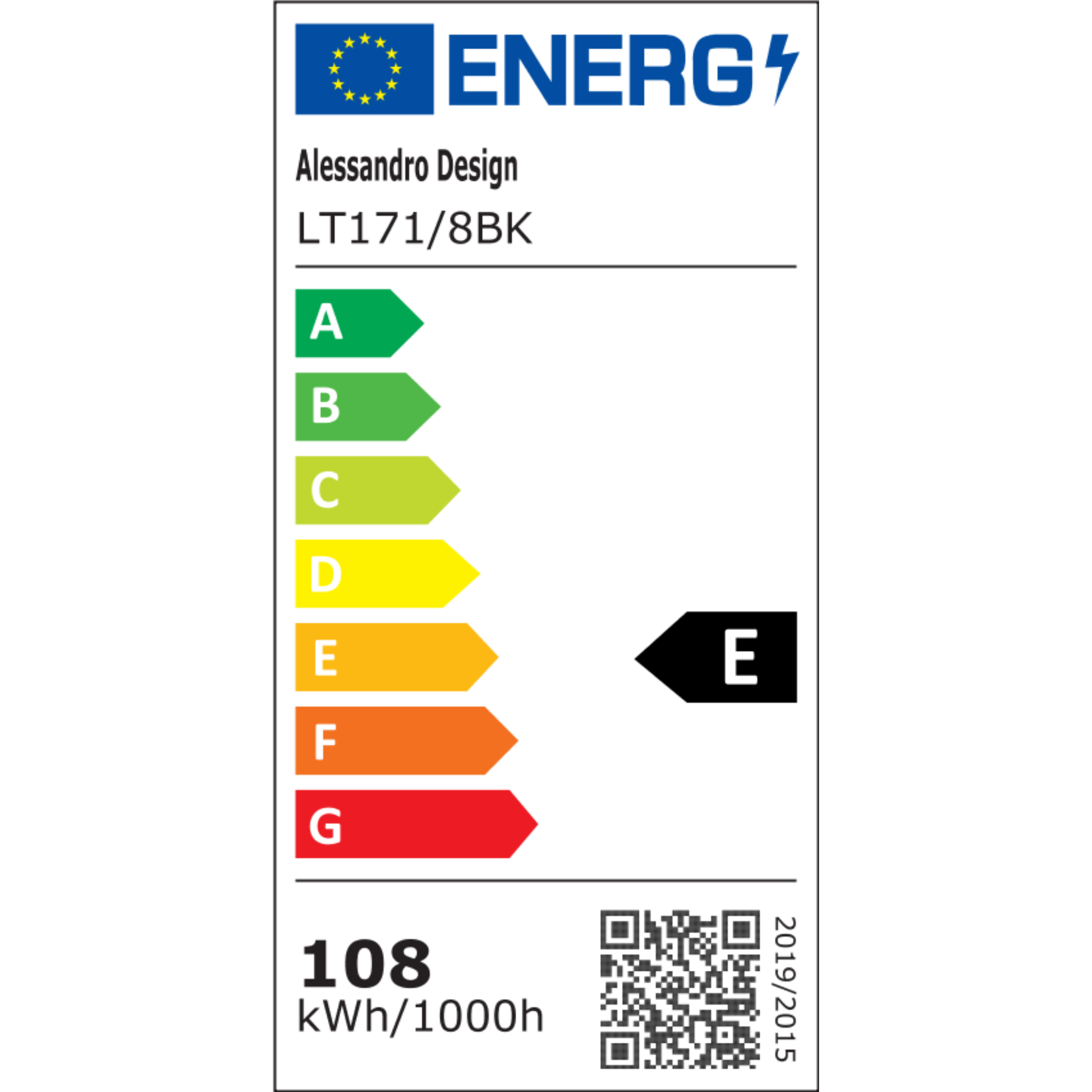 Żyrandol LED z pilotem LINEX, 108 W, 8 elementów, światło zimne/ciepłe/neutralne, możliwość przyciemniania, czarne Żyrandole LED z pilotem Domyślny tytuł Alessandro Design