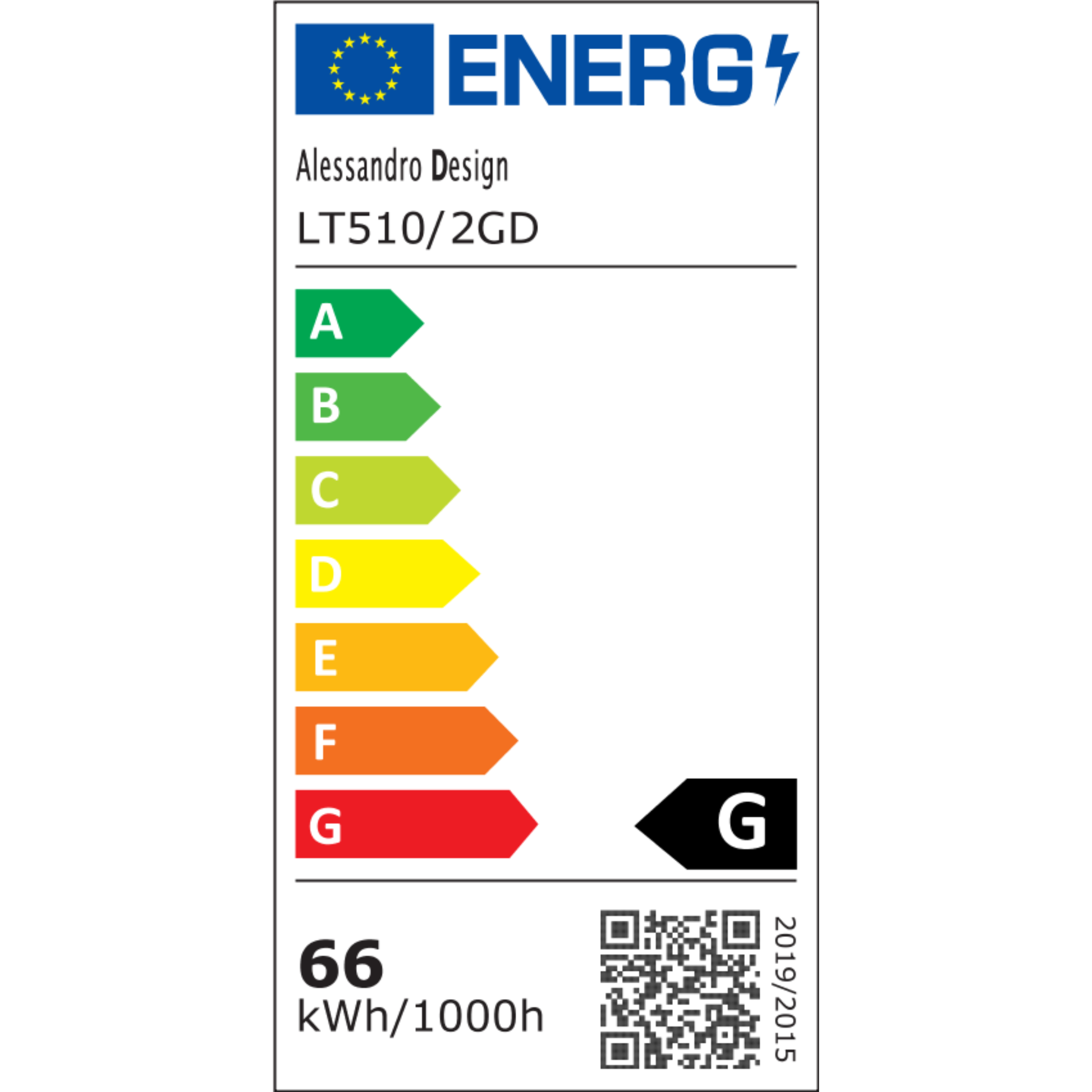 Żyrandol LED z pilotem RINOVA 66W, 2 koła, światło zimne/ciepłe/neutralne, możliwość przyciemniania, błyszczące złote Żyrandole LED z pilotem Domyślny tytuł Alessandro Design