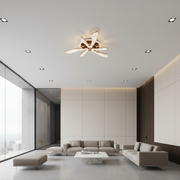Żyrandol LED CHARM Elegance z pilotem i kryształem, 44W, Ø50cm, 3 źródła, światło zimne/ciepłe/neutralne, możliwość przyciemniania, złoty