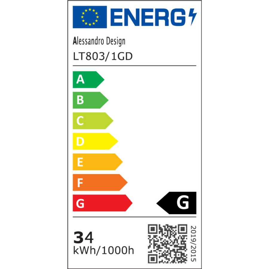 Zawieszany żyrandol LED, ANINA, 34W, 1 okrąg, średnica 50cm, światło zimne/ciepłe/neutralne 3000K/4000K/6000K, możliwość przyciemniania, błyszcząca złota biel, regulowana wysokość, metalowe i akrylowe żyrandole LED z pilotem Domyślny tytuł Alessandro Design