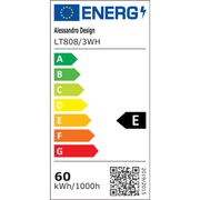 Żyrandol LED z pilotem ZOE, 60W, 3 kwadraty, światło zimne/ciepłe/neutralne, możliwość przyciemniania, biały Żyrandol LED z pilotem Domyślny tytuł Alessandro Design