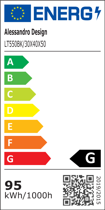 Żyrandol wiszący LED PAGANO 95W, światło zimne/ciepłe/neutralne, czarny, regulowana wysokość