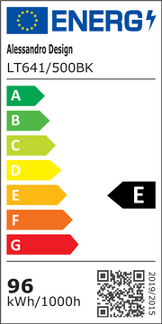 LED żyrandol z pilotem 125 W, owalnym, zimnym/gorącym/neutralnym światłem, niestabilnym, czarnym