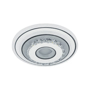 Żyrandol kryształowy LED MITA 28W, średnica 20cm, okrągły, światło zimne/ciepłe/neutralne, białe żyrandole LED Domyślny tytuł Alessandro Design