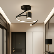 Żyrandol LED, 34 W, średnica 24 cm, światło zimne/ciepłe/neutralne, czarny Domyślny tytuł Alessandro Design