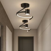 Żyrandol LED, 34 W, średnica 24 cm, światło zimne/ciepłe/neutralne, czarny Domyślny tytuł Alessandro Design
