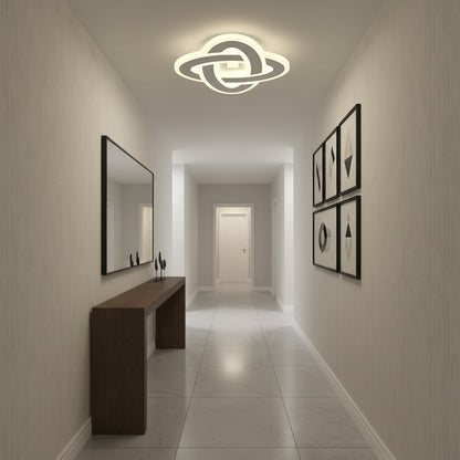 Żyrandol LED CRINELLA 45W, średnica 23cm, światło zimne/ciepłe/neutralne, biały żyrandol LED domyślny tytuł Alessandro Design