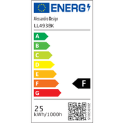 Żyrandol LED MODERN 25W, Wymiary 19,5x19,5 cm, Kwadrat, Światło Zimne/Ciepłe/Neutralne, Czarne Żyrandole LED Domyślny tytuł Alessandro Design