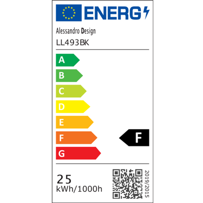 Żyrandol LED MODERN 25W, Wymiary 19,5x19,5 cm, Kwadrat, Światło Zimne/Ciepłe/Neutralne, Czarne Żyrandole LED Domyślny tytuł Alessandro Design