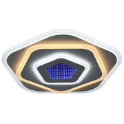Żyrandol LED NEXA 3D 39W, średnica 23cm, światło zimne/ciepłe/neutralne, biały żyrandol LED domyślny tytuł Alessandro Design