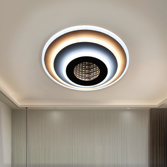 Żyrandol LED NEXA ROTUND 3D 39W, Światło zimne/ciepłe/neutralne, Białe żyrandole LED Domyślny tytuł Alessandro Design