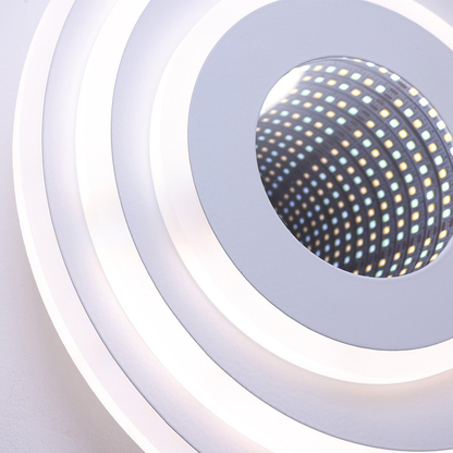 Żyrandol LED NEXA ROTUND 3D 39W, Światło zimne/ciepłe/neutralne, Białe żyrandole LED Domyślny tytuł Alessandro Design