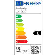 Żyrandol LED NEXA ROTUND 3D 39W, Światło zimne/ciepłe/neutralne, Białe żyrandole LED Domyślny tytuł Alessandro Design
