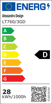 Podwieszany żyrandol akrylowy LED UNDA Crown, 28W, światło ciepłe/neutralne/zimne 3000/4000/6000K, biały, regulowana wysokość, metal i akryl