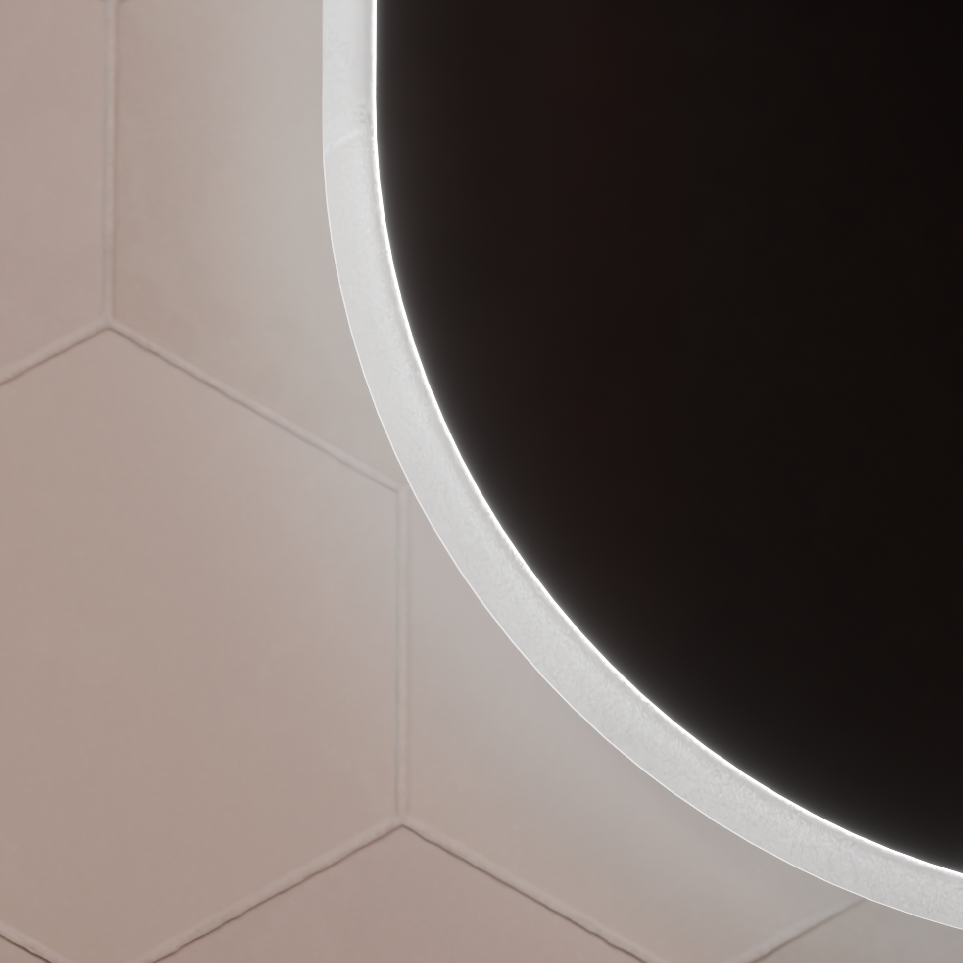 Oglinda LED Ovala 60x80cm Llexort, Touch, Sistem Dezaburire, Dimabila Oglinzi Korman E Default Title Alessandro Design