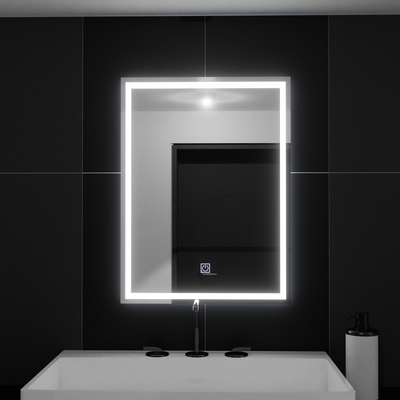 Lustro prostokątne LED 50x70cm FRAME Basic Touch