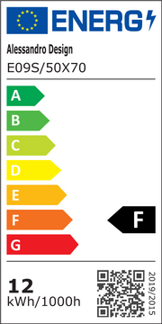 Lustro prostokątne LED, 50x70cm, RADIANTE Touch, system odmgławiania, możliwość ściemniania