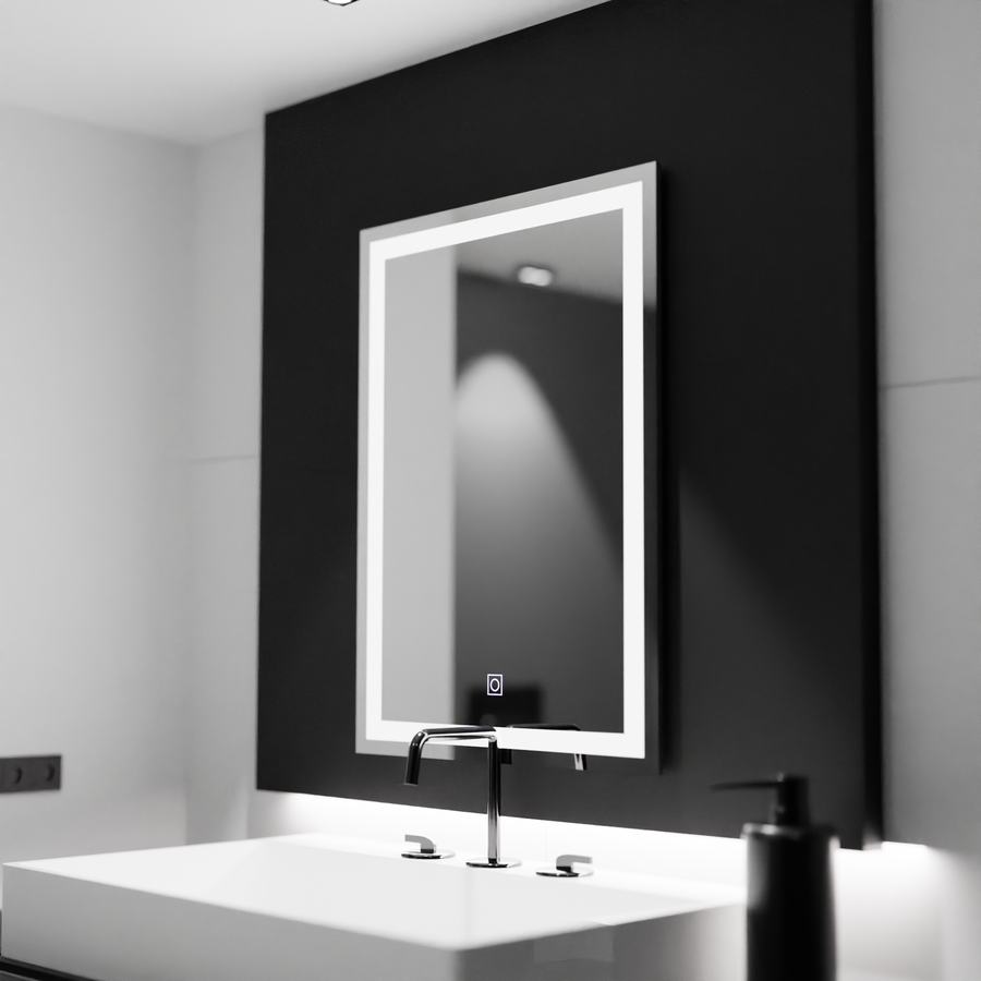 Prostokątne lustro LED, 60x80cm, FRAME Lustra Basic Touch Korman C Domyślny tytuł Alessandro Design