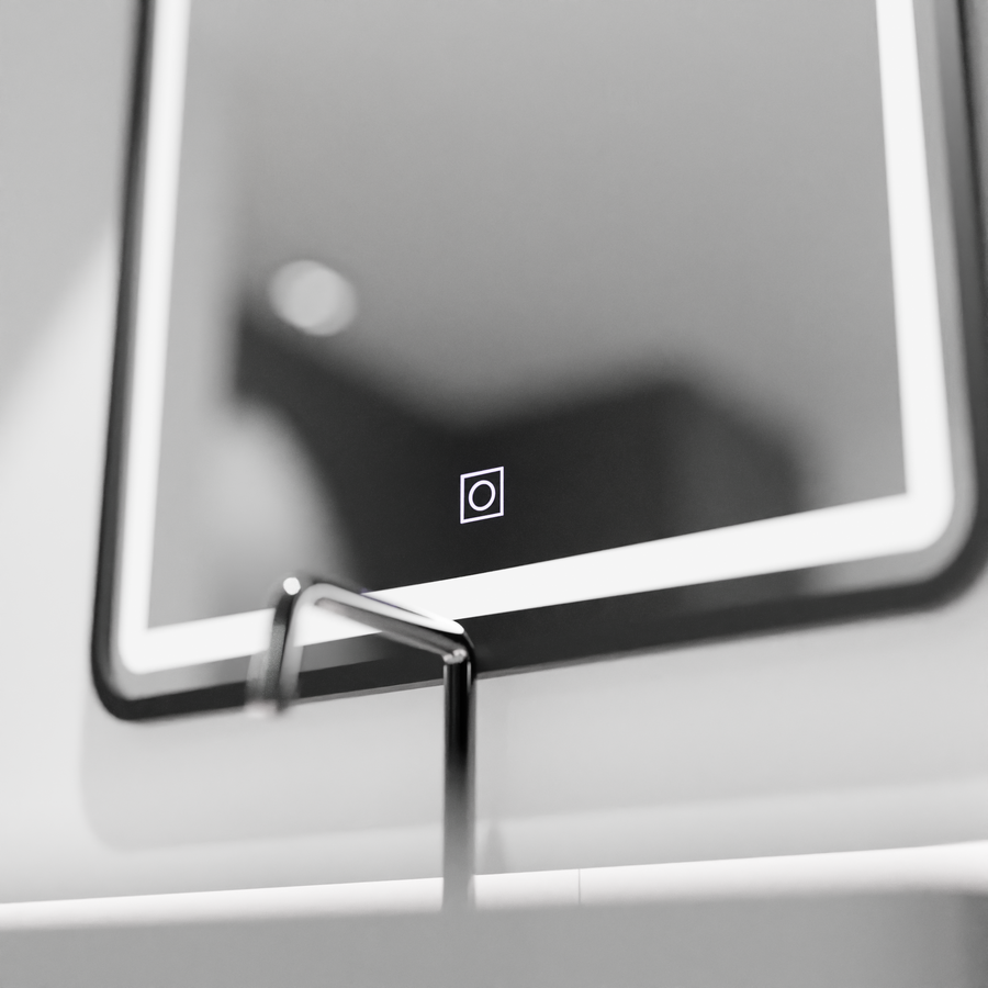 Prostokątne lustro LED, 60x80cm, Shade Basic Touch Lustra Korman C Domyślny tytuł Alessandro Design