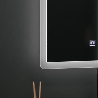 Prostokątne lustro LED, 60x80cm, dotykowy VENERA, system odmgławiania, ściemniane lustra Korman E Domyślny tytuł Alessandro Design
