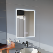 Prostokątne lustro LED, 60x80cm, dotykowy VENERA, system odmgławiania, ściemniane lustra Korman E Domyślny tytuł Alessandro Design