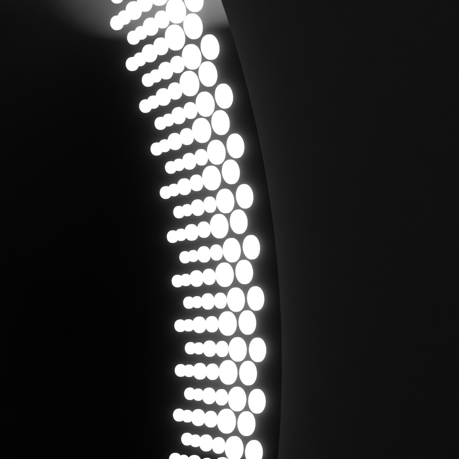 Okrągłe lustro LED 60 cm, Stellaire Touch, system odmgławiania, ściemniane lustra Korman E Domyślny tytuł Alessandro Design