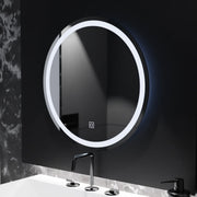 Okrągłe lustro LED, 50 cm, podstawowe lusterka dotykowe Korman C Domyślny tytuł Alessandro Design