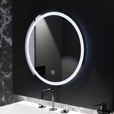Okrągłe lustro LED, 70cm, Basic Touch