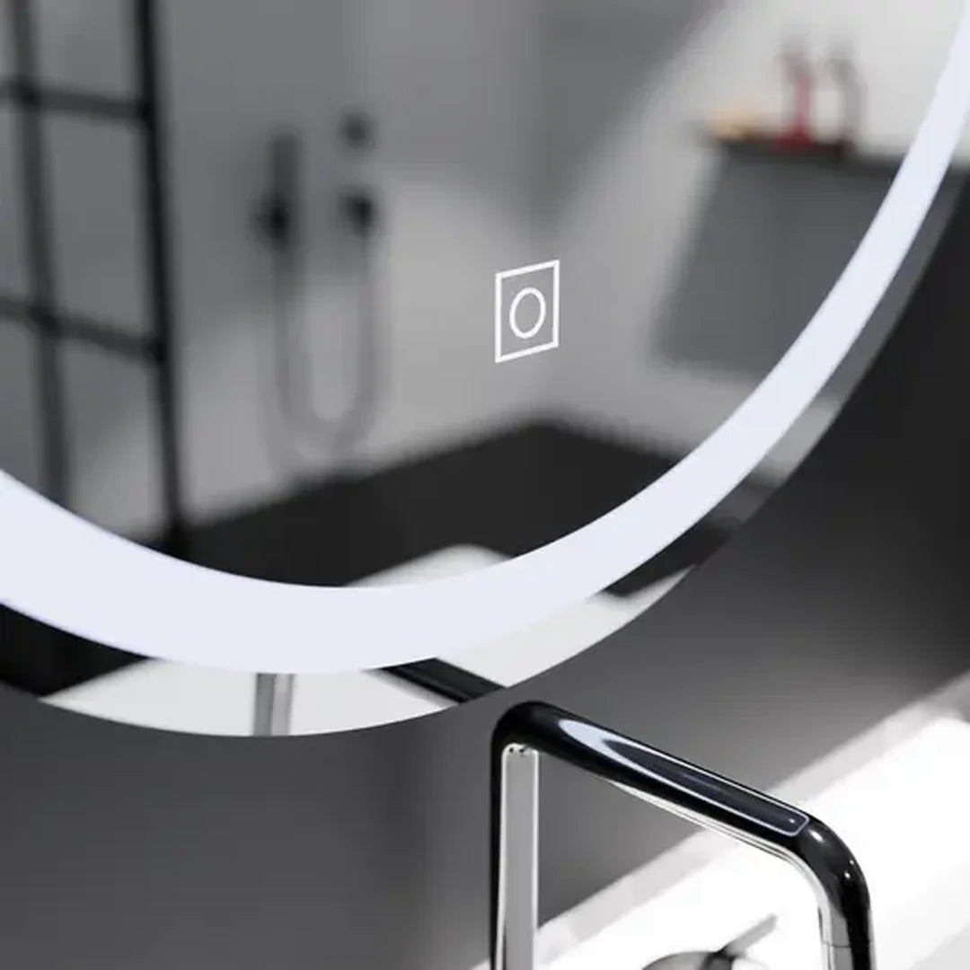 Okrągłe lustro LED, 50 cm, podstawowe lusterka dotykowe Korman C Domyślny tytuł Alessandro Design