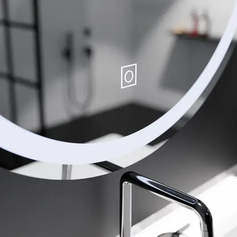 Okrągłe lustro LED, 50 cm, podstawowe lusterka dotykowe Korman C Domyślny tytuł Alessandro Design