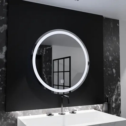 Okrągłe lustro LED, 50 cm, podstawowe lusterka dotykowe Korman C Domyślny tytuł Alessandro Design